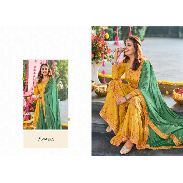 Amyra Riwaz Vol 3 Heavy Chinon Salwar Suits